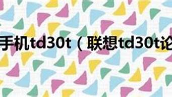 联想td30t论坛_联想td306